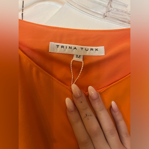 Trina Turk Bright Orange dress - Picture 2 of 3